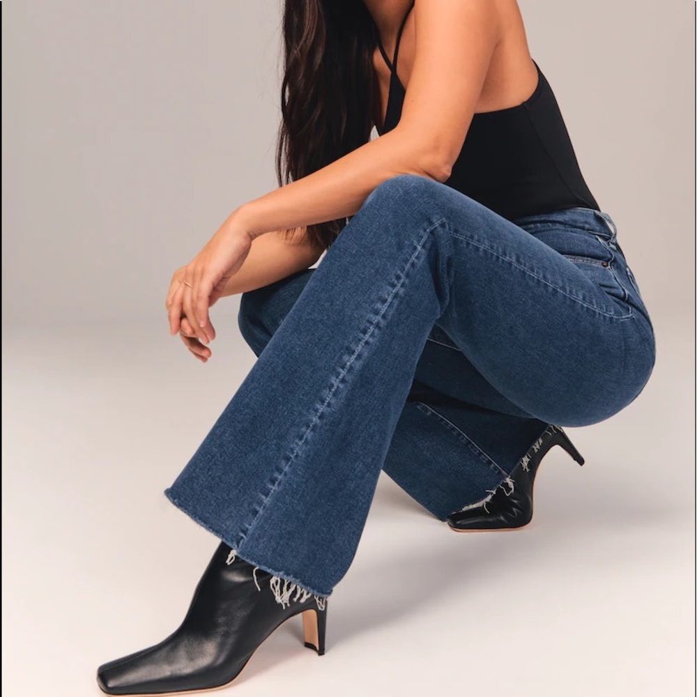 Abercrombie & Fitch The 70s Vintage Flare Untra High Rise Size 4S